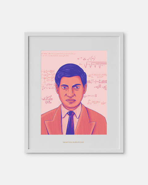 Srinivasa Ramanujan - Poster